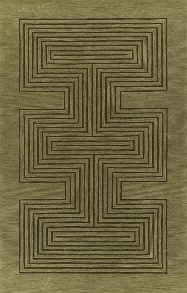 Simba SIM-3 Green Area Rug by Momeni - 8' X 10'