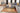 Polypropylene area rug 2'3" X 8 - styled in a dining room