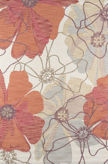 Momeni Summit 100% Polyester Sand Area Rug, 3'6" X 5'6"
