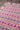 Pink Southwestern area rug 2' X 3' - close-up of pattern and texture