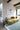 Green Contemporary area rug 3'6" X 5 - overhead flat lay view