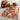 Tan Wool area rug 5' X 8' - corner detail and border