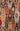 Multi Southwestern area rug 2'3" X 8 - styled in a living room