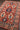 Red area rug 9'6" X 13 - close-up of pattern and texture