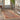 Red area rug 9'6" X 13 - corner detail and border
