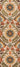 Multi Floral area rug 7'6" X 9 - detail shot showing pile and weave