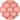 Momeni Veranda 100% Polypropylene Coral Round Area Rug, 9' X 9' Round