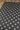 Black area rug 2' X 6' - close-up of pattern and texture