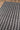 Black Stripe area rug 9'3" X 12 - close-up of pattern and texture