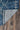 Blue Polypropylene area rug 7'10" X 10 - corner detail and border