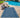 Blue Contemporary area rug 5'3" X 7 - styled in a dining room