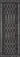 Black Geometric area rug 3'11" X 5 - detail shot showing pile and weave