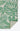 Green Transitional area rug 2'7" X 7 - overhead flat lay view