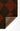 Orange area rug 5' X 8' - overhead flat lay view