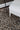 Beige area rug 2'6" X 8 - overhead flat lay view