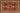 Super Kazak Hand-Knotted Wool Area Rug, Rust and Ivory 4'0" x 6'2" - full view