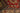 Super Kazak Hand-Knotted Wool Area Rug, Red and Tan 4'1" x 5'5" - detail photo 6