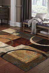 100% Polypropylene Modern Indoor Area Rug