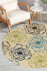 100% Polypropylene Modern Indoor/Outdoor Area Rug