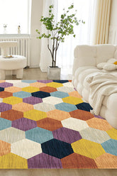100% Polypropylene Modern Indoor Area Rug