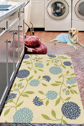 100% Polypropylene Vintage Indoor/Outdoor Area Rug