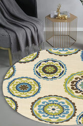 100% Polypropylene Vintage Indoor/Outdoor Area Rug