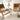 Oriental Weavers Acacia ACA02 Beige and Brown Large Seating Area Rug Medallion Area Rug - 6'7" x 9'6"