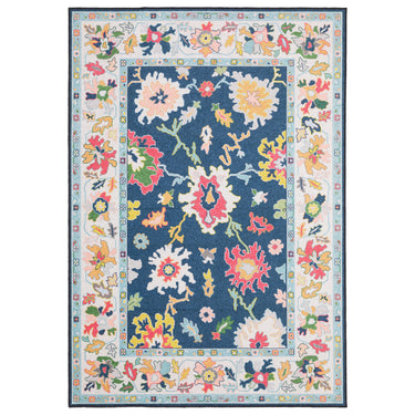 Oriental Weavers Addison ADD03 Blue and Multi Compact Bedroom Accent Traditional Area Rug - 3'3" x 5'