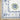 Oriental Weavers Addison ADD05 White and Blue Small Entryway Accent Traditional Area Rug - 2' x 3'