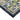 Oriental Weavers Alfresco 28405 Navy and Blue Extra Large Room Anchor Medallion Area Rug - 10' x 13'
