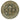 Oriental Weavers Andorra 2417B Green and Gold Round Accent Medallion Round Rug - 7'10" Round
