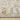 Oriental Weavers Andorra 2449B Ivory and Gold Oversized Dining Room Rug Medallion Area Rug - 8'6" x 11'7"