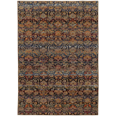 Oriental Weavers Andorra Multicolor 6836C Multi and Blue Oversized Dining Room Rug Polypropylene Area Rug - 8'6" x 11'7"