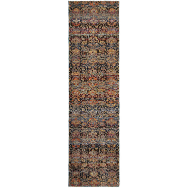Oriental Weavers Andorra Multicolor 6836C Multi and Blue Hallway Runner Traditional Runner Rug - 2'3" x 8'