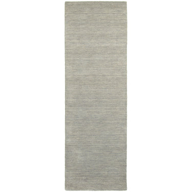Oriental Weavers Aniston Grey 27108 Gray Hallway Runner Solid Runner Rug - 2'6" x 8'