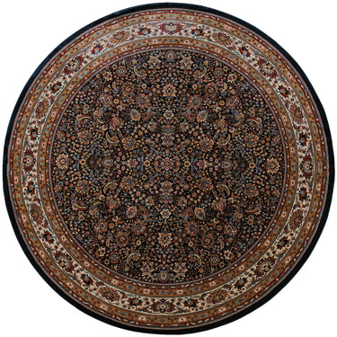 Oriental Weavers Ariana 113B2 Blue and Red Round Accent Traditional Round Rug - 8' Round