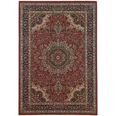 Oriental Weavers Ariana 116R3 Red and Blue Medium Living Room Rug Polypropylene Area Rug - 5'3" x 7'9"