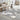 Oriental Weavers Aspen Grey 003H9 Gray and Ivory Hallway Runner Abstract Runner Rug - 2'3" x 7'6"