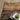 Oriental Weavers Atlas 8037C Gold and Charcoal Hallway Runner Polypropylene Blend Runner Rug 2'3" x 8' β corner turned to show the edge