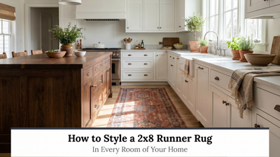 How to Style a 2x8 Runner Rug in Every Room of Your Home