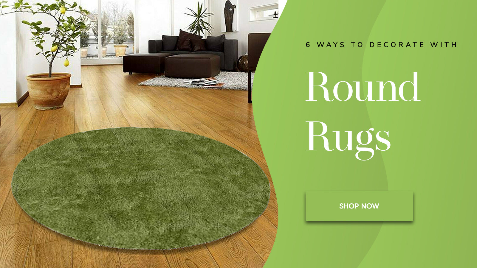 6 Ways to Decorate With Round Rugs - RugKnots