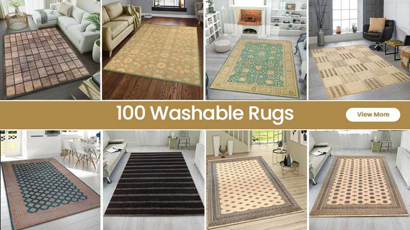 Washable Rug + Nonslip Pad // Winter White Shag - RUGGABLE - Touch