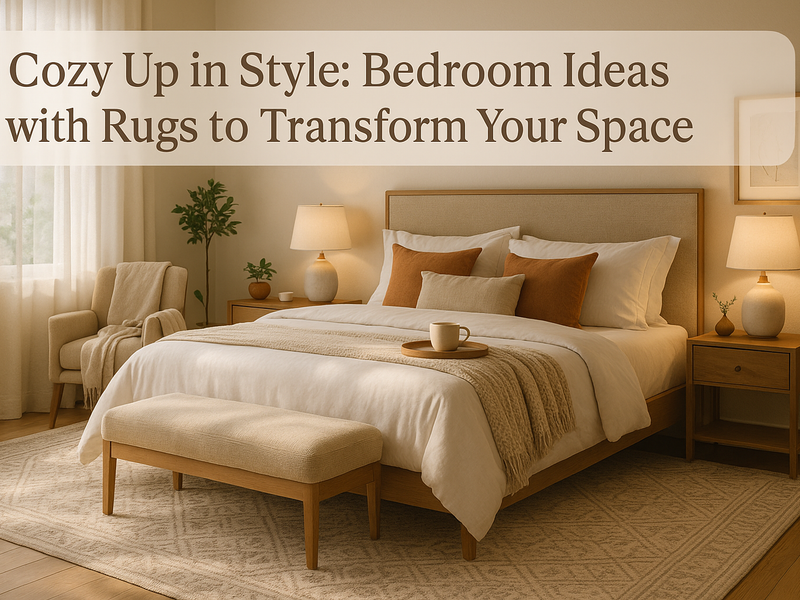 Cozy Up in Style: Bedroom Ideas with Rugs to Transform Your Space