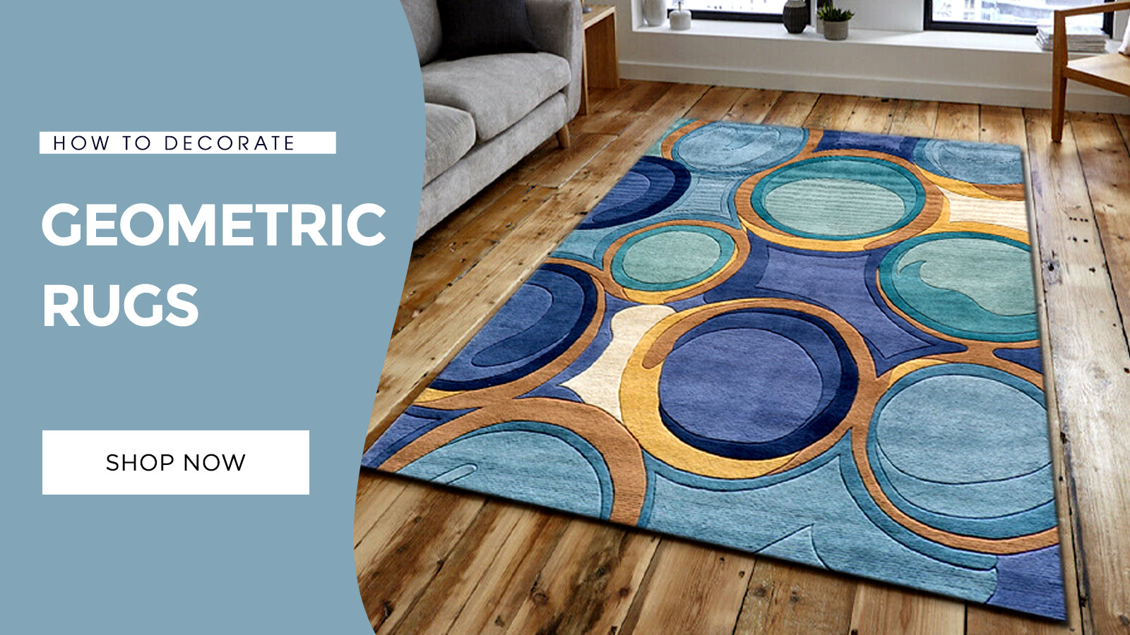 Geometric Rug Display How to Decorate With Geometric Design Rugs? - RugKnots