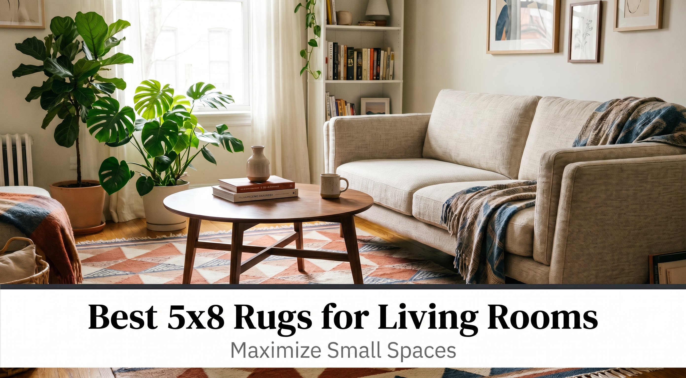 Best 5x8 Rugs for Living Rooms: Maximize Small Spaces