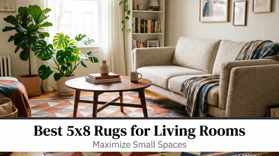 Best 5x8 Rugs for Living Rooms: Maximize Small Spaces