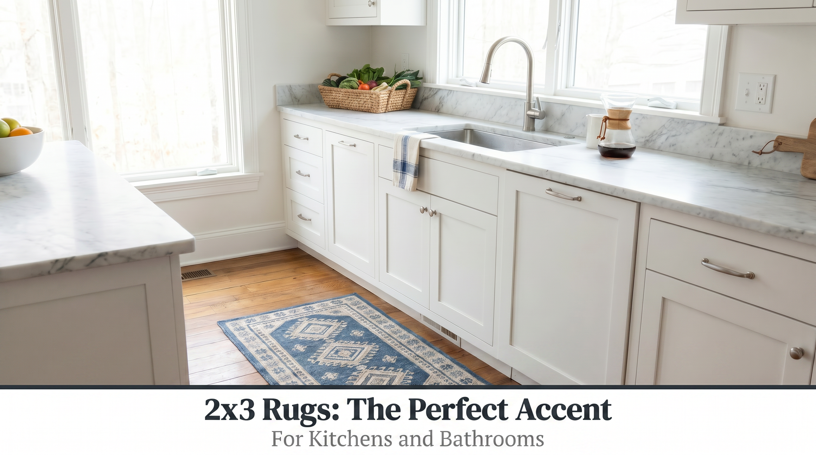 2x3 Rugs: The Perfect Accent for Kitchens and Bathrooms