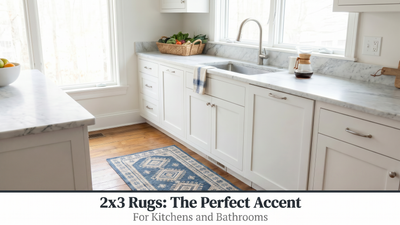 2x3 Rugs: The Perfect Accent for Kitchens and Bathrooms