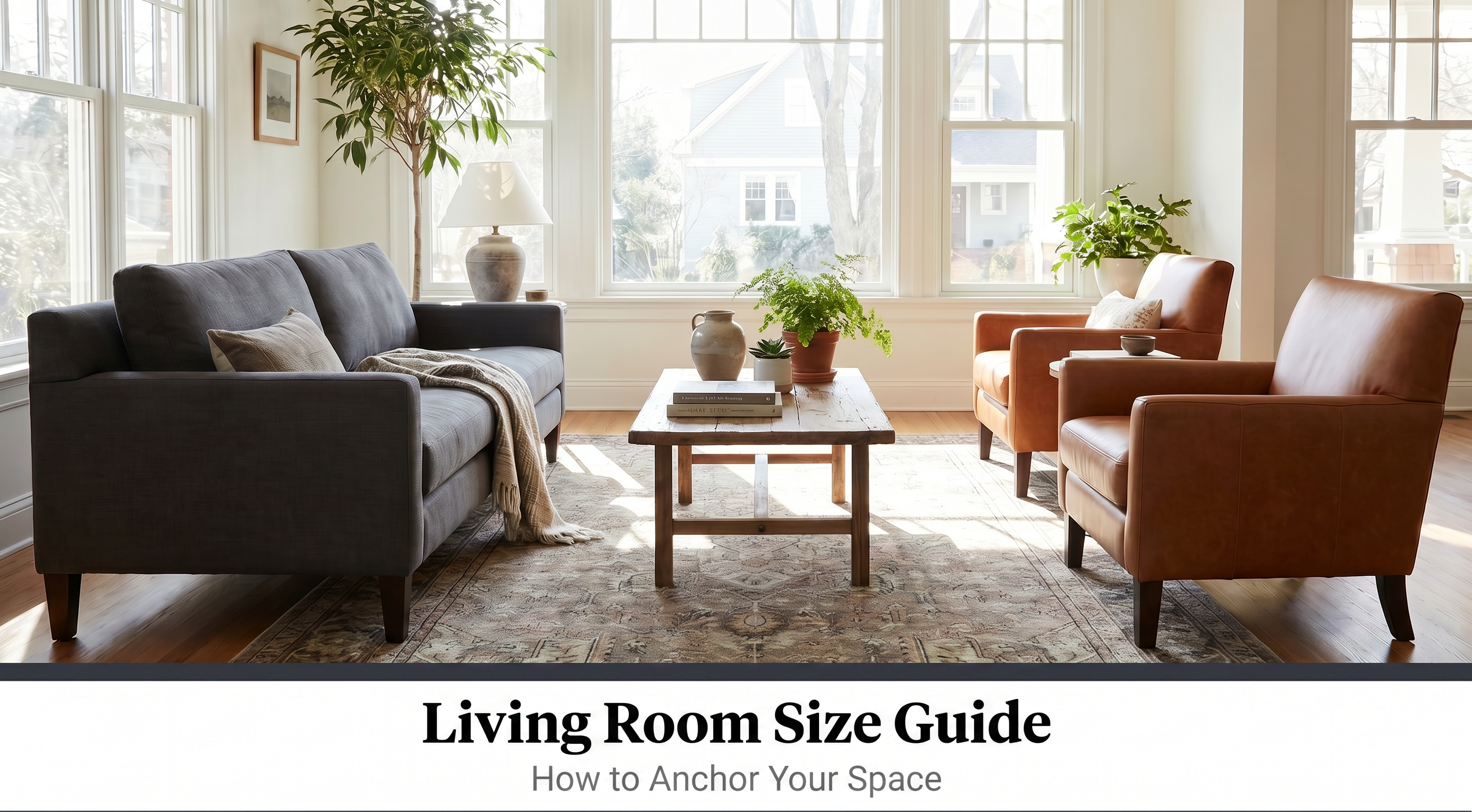 Living Room Size Guide: How to Anchor Your Space