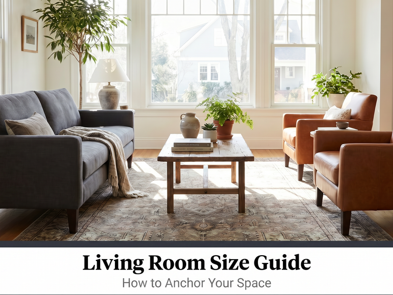 Living Room Size Guide: How to Anchor Your Space